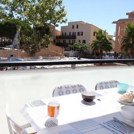 Cosy Avec Vue Et Piscine Sur Le Port - Gn400-013 Gruissan